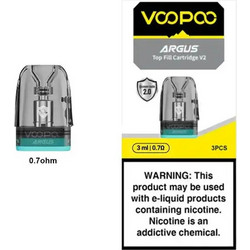 Voopoo Argus V2 Top Fill Cartridge 0.7Ω (3ml)