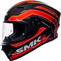 SMK Stellar Bolt Red / Black Κράνος Μηχανής Full Face 1450gr