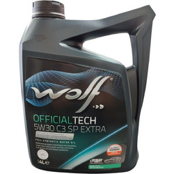Wolf OfficialTech C3 SP Extra Συνθετικό Λάδι Αυτοκινήτου 5W-30 4lt