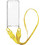Sonique Armor Clear Θήκη Σιλικόνης με Strap Samsung Galaxy A32 4G Yellow