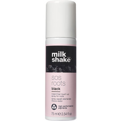 Milk_Shake SOS Roots Pigment Black Spray Βαφής Μαλλιών 75ml