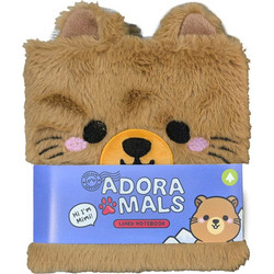 KAWAII - Adoramals Mimi the Marmot - Premium Fluffy Notebook