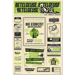 BEETLEJUICE - Newspaper - Poster 61 x 91cm
