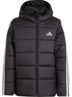 Adidas Παιδικό Μπουφάν Χειμωνιάτικο Puffer Αντιανεμικό Μαύρο JL7402