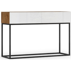 378107 ΚΟΝΣΟΛΑ ARBORIO-LEUKO (120.00Χ40.00Χ80.00)