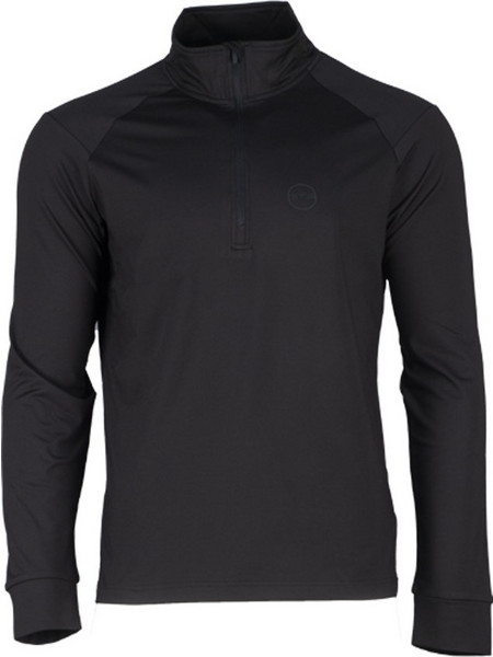 GTS Men's Fleece Shirt Sport Longsleeve Black