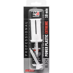 MA PROFESSIONAL κόλλα 2 στοιχείων 20-A100 για πλαστικά, 25ml, μαύρη