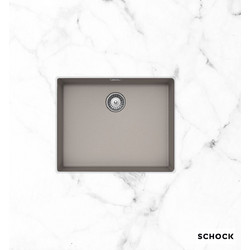 Schock Cristalite Manhattan 30060U-1451 Υποκαθήμενος Νεροχύτης Γρανίτη Ματ Concrete Beton 55.6x45.6cm