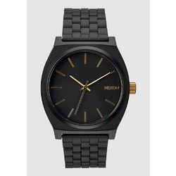 Nixon Time Teller Ανδρικό Ρολόι με Μαύρο Μεταλλικό Μπρασελέ A045-1041-00
