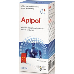 Uplab Apipol Σιρόπι για Ξηρό Βήχα και Ερεθισμένο Λαιμό για Ενήλικες 100ml