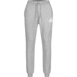 Lonsdale Pilsdon Ανδρικό Παντελόνι Φόρμας Fleece με Λάστιχο Γκρι 117107-1004
