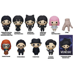 Monogram: Wednesday (Series2) (Blind Bag/Random) 3D Foam Bag Clips Figures (33055)