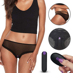 Lovetoy Vibrating Panty iJoy Δονητής Εσωρούχου για Ζευγάρια με Τηλεχειριστήριο Μαύρος