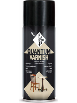 Elastotet Quantum Varnish Σπρέι Βερνίκι Διάφανο Gloss 400ml