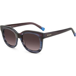 Missoni MIS0110/S V43/3X Γυναικεία Γυαλιά Ηλίου Τετράγωνα Κοκάλινα Μαύρα με Καφέ Polarized Φακό