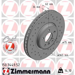 Zimmermann Δισκόπλακα - 150.3449.52