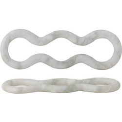 Bloomingville - Vivien Trivet - Green - Marble