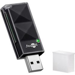 Goobay 95682 Card Reader USB-A 2.0 για SD / microSD