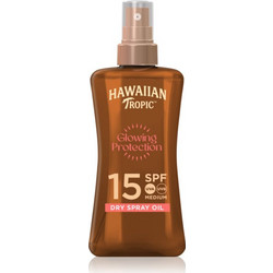 Hawaiian Tropic Protective Dry Αδιάβροχο Λάδι Μαυρίσματος Σώματος SPF15 200ml