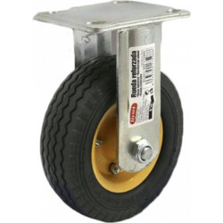 150mm Σταθερή Βιδωτή Βιομηχανική Ρόδα από Αφρό PU Βαρέως Τύπου