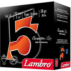 Lambro Series 5 Σκοπευτικά Φυσίγγια Συγκέντρωσης 12Cal 70mm 28gr 25τμχ