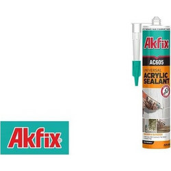 ΑΡΜΟΣΤΟΚΟΣ ΑΚΡΥΛΙΚΟΣ AKIFIX AC605 310ml ΛΕΥΚΟ