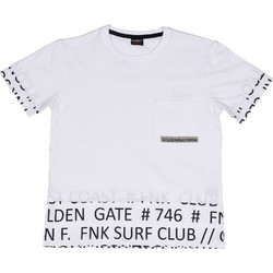 Funky Παιδικό T-Shirt Κοντομάνικο Λευκό 118-105101-2