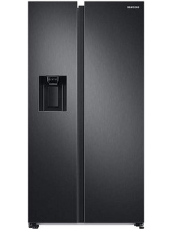 Samsung RS68A884CB1/EF Ψυγείο Ντουλάπα 635lt Full No Frost Υ178xΠ91.2xΒ73.5cm Μαύρο