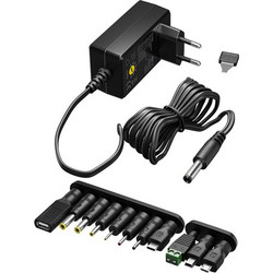GOOBAY επιτοίχιος φορτιστής 65592, 3V-12V, 3.6W, 12 tips 65592