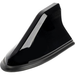 AMiO Κεραία Οροφής Αυτοκινήτου Universal Shark Fin Car Antenna - Μαύρο (04157)