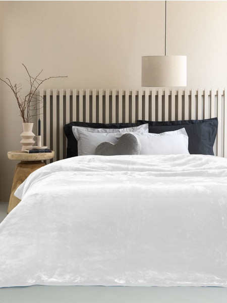 Palamaiki Κουβέρτα 220x240 FANI OFFWHITE Λευκό