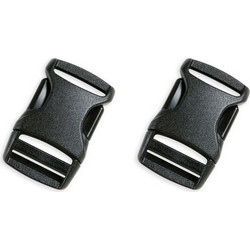 Tatonka Sr-Buckle Ανταλλακτικά Κλιπς Ιμάντα Μαύρα 20mm