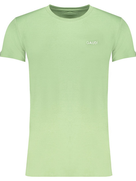 GAUDI GREEN MEN'S SHORT SLEEVE T-SHIRT Πράσινο