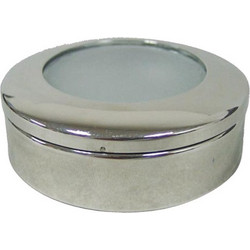 AquaLED Πλαφονιέρα 3W, Επιχρωμιωμένη, 12/24V DC Multivolt