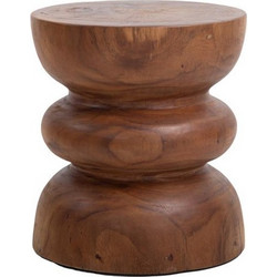 Σκαμπό Najib Natural (40x40x45) Soulworks 0900008