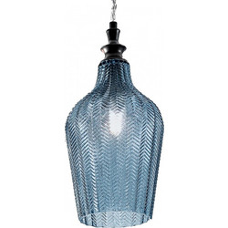 LUCE CLEOFE-S/ Κρεμαστό Φωτιστικό Οροφής Μονόφωτο E27 Μπλε 12-C