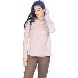 Galaxy Πιτζάμα Χειμωνιάτικη 823-922 Pink/Mocha