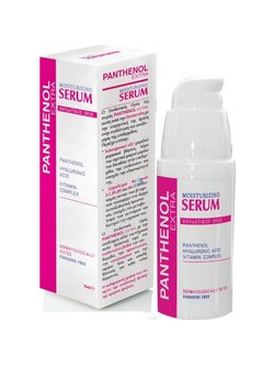 Medisei Panthenol Extra Moisturizing Ενυδατικό Serum Προσώπου με Βιταμίνη C Βιταμίνη E & Υαλουρονικό 30ml