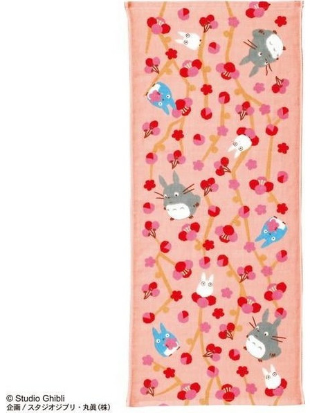 MY NEIGHBOR TOTORO - Plum Blossom - Imabari Towel 34x80cm