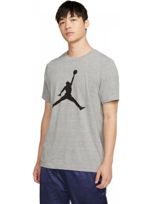 Jordan Jumpman Ανδρικό Αθλητικό T-Shirt Γκρι CJ0921-091