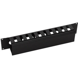 ΟΔΗΓΟΣ ΚΑΛ. 1U Κλειστός Μεταλλικός, 4cmx7cm RAL 9005 (OKK1U19.01/801Α)