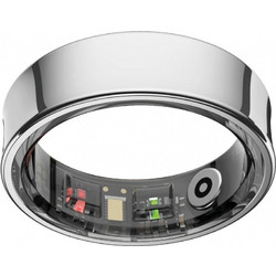 NOLATR Smart Ring ELITE LUX Silver - Size 12 L1S12
