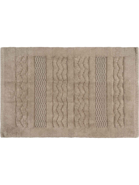 Πατάκι μπάνιου RAQUA BEIGE Πατάκι μπάνιου: 50 x 80 εκ
