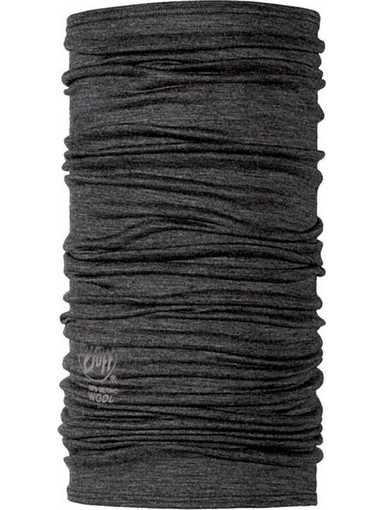 Buff Merino Wool Neckwear Grey - (100202.00)