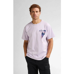PETROL INDUSTRIES ανδρικό κοντομάνικο t-shirt - M-1050-TSR648-4111 Λιλά