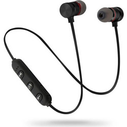 Ασύρματα Αθλητικά Ακουστικά In-Ear με Μαγνητική Λειτουργία Μαύρο