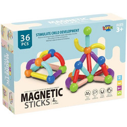 Luna Toys Μαγνητικά Τουβλάκια 36τμχ (0623352)