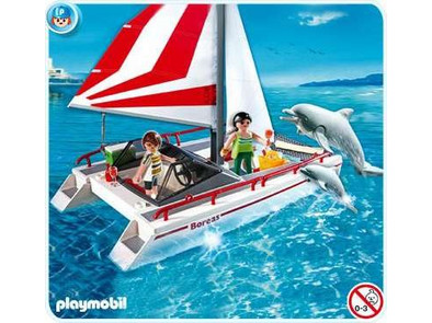 Playmobil Καταμαράν & Δελφίνια για 4+ Ετών 5130