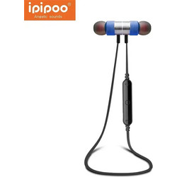 Ipipoo iL92BL Ακουστικά Bluetooth In Ear Ανθεκτικά στο Νερό Blue