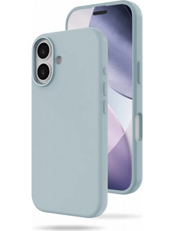 Θήκη Rubber Ενισχυμένης Σιλικόνης για iPhone 17 Γκρί